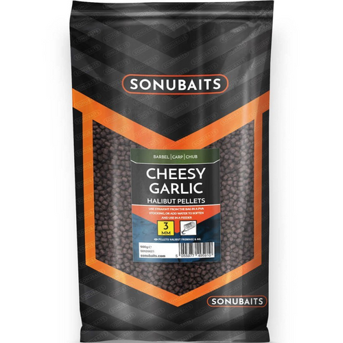 Sonubaits Cheesy Garlic Halibut Pellets 8mm 900gr