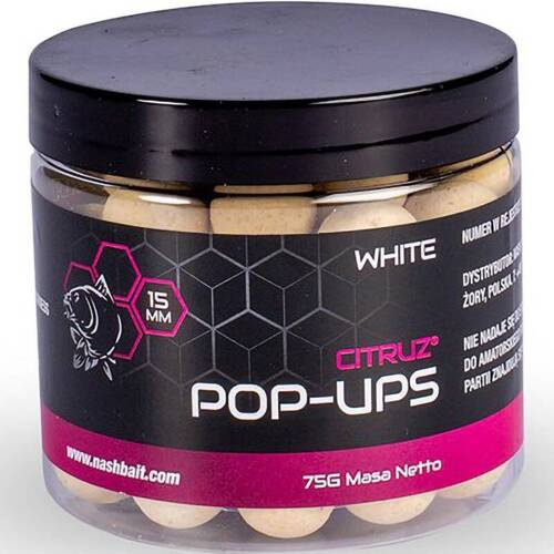 Nash Citruz White Pop Ups 15mm