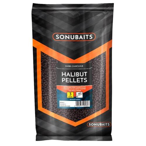 Sonubaits Halibut Pellets 3mm 900g