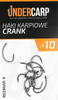 Undercarp Teflonowe haki karpiowe CRANK 6