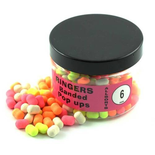 Ringers Banded Pop Ups Allsorts 6mm