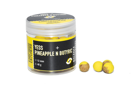 Carp Catchers Balanced Hookbaits Yess + Pineapple N Butyric 12mm 40g