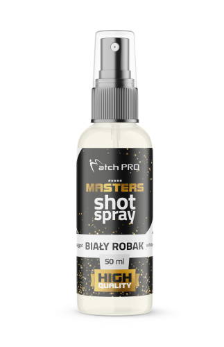 MatchPro Masters Shot Spray Biały Robak 50ml