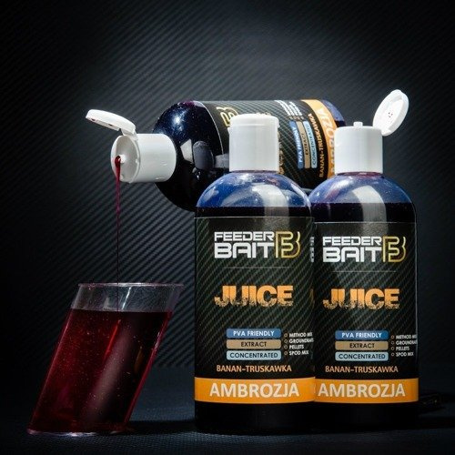 Feeder Baits Juice Ambrozja Banan / Truskawka 250ml