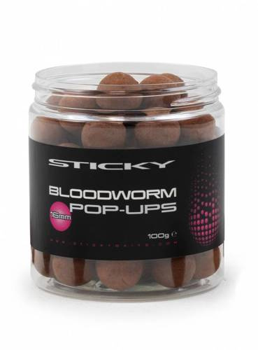 Sticky Baits Bloodworm Pop ups 16mm