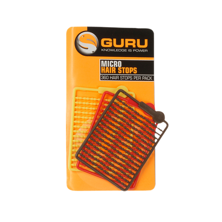 Guru Micro Hair Stops Red, Brown, Yellow