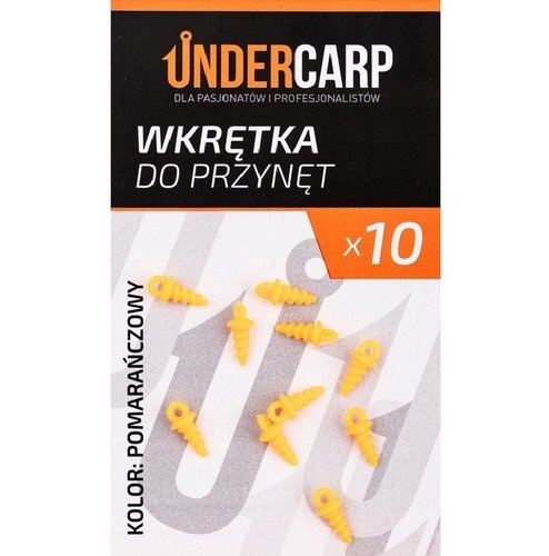 Undercarp Wkrętka do przynęt - pomarańczowy
