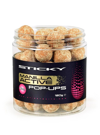 Sticky Baits Manilla Active Pop Ups 16mm