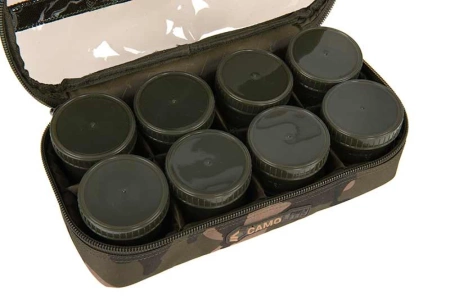 Fox Camolite 12 Pot Hookbait Case