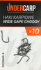Undercarp Teflonowe haki karpiowe WIDE GAPE CHODDY 8