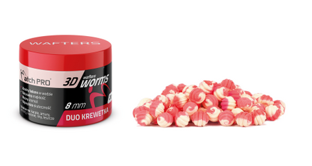 MatchPro 3D Worms Wafters Duo Krewetka 8mm 25g