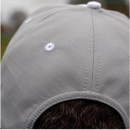 Matrix Hex Print White Cap