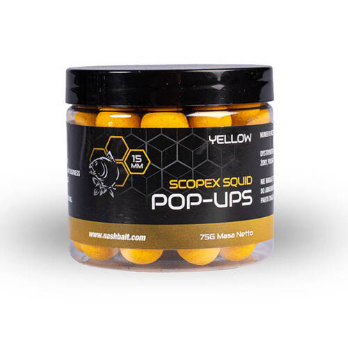Nash Scopex Squid Natural Pop Ups 20mm