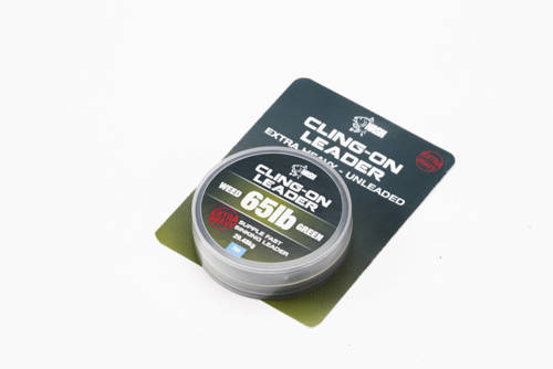 Nash Cling-On Unleaded Leader Weed 65lb 7m