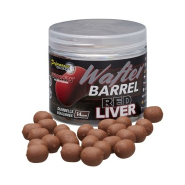 Starbaits Red Liver Barrel Wafter 14mm 50gr