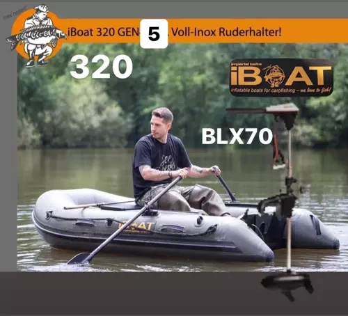 Imperial Baits iBoat 5GEN Superlight Green 320cm