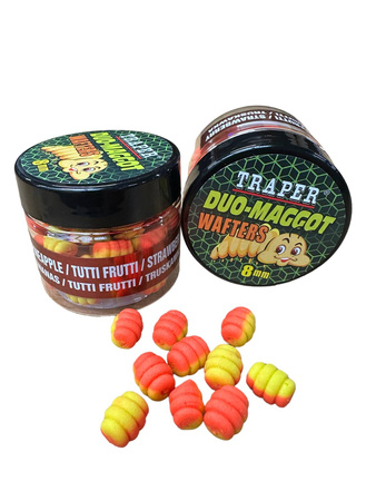 Traper Duo Color Maggot Wafters Ananas Tutti Frutti Truskawka 8mm