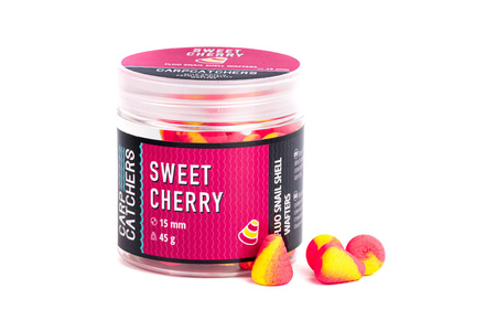Carp Catchers Fluo Snail Shell Wafters Sweet Cherry 15mm 45g