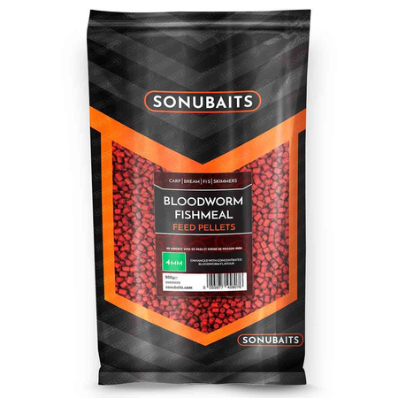Sonubaits Bloodworm Feed Pellets 4mm 900g