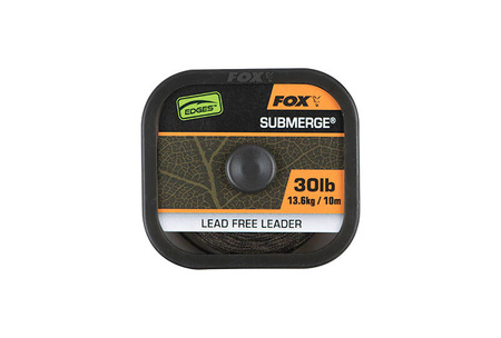 Fox EDGES Naturals Submerge Lead Free Leader 30lb 10m