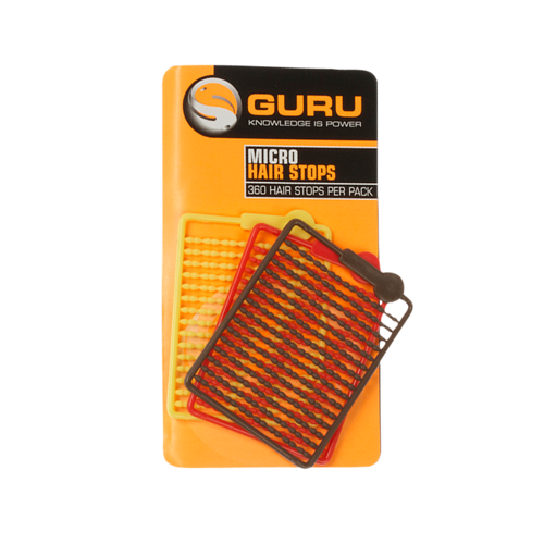 Guru Micro Hair Stops Red, Brown, Yellow
