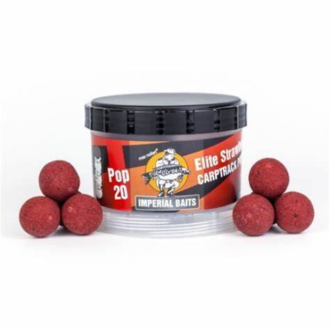 Imperial Baits Elite Strawberry Pop Up 16mm