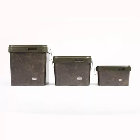 Nash Spot On Rectangular Bucket Camo 5L