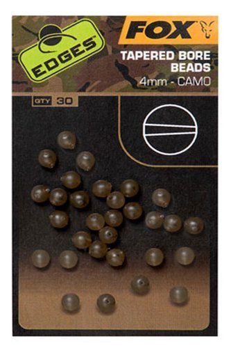 Fox Tapered Bore Beads 4mm Camo