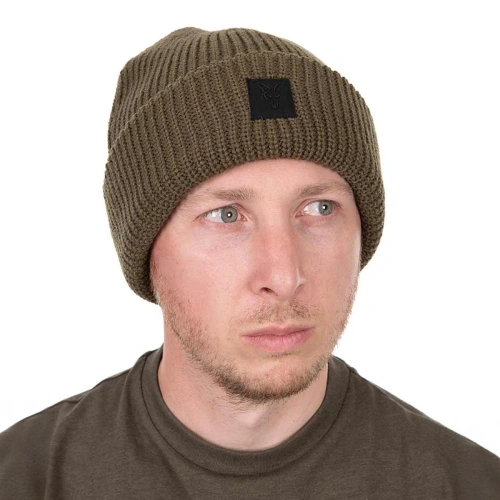 Fox Olive Merino Blend Beanie Hat