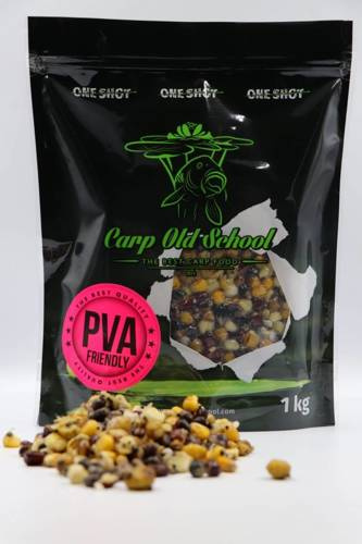 Carp Old School Mix Ziaren do PVA Natural 1kg