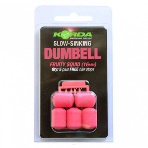 Korda Slow Sinking Dumbell Fruity Squid 16mm