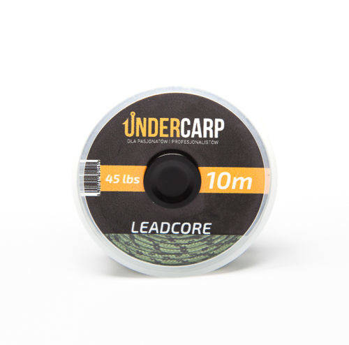 Undercarp Leadcore Bez rdzenia 45lbs Zielony 10m