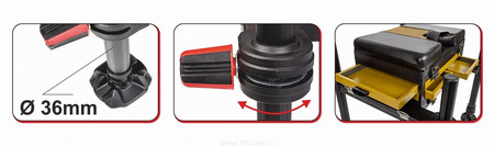 Kosz z platformą GST GOLD