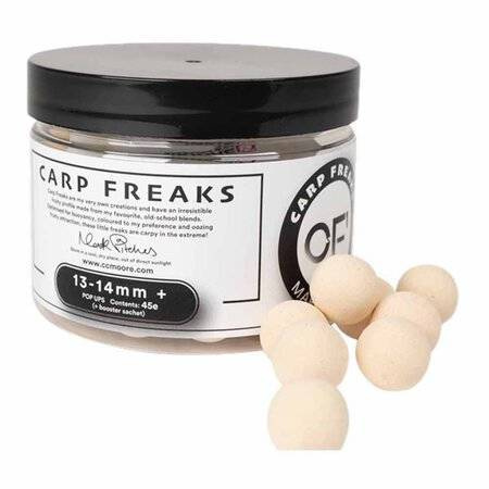 CC Moore Carp Freaks White Pop up +  13-14mm
