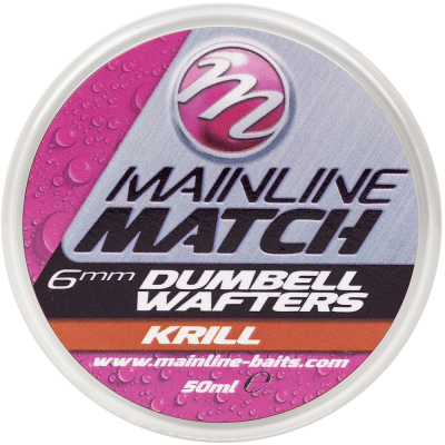 Mainline Match Dumbell Wafters Krill 6mm