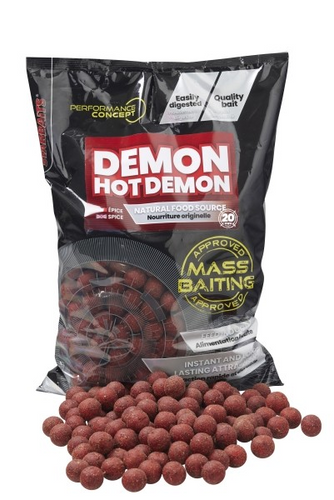 Starbaits Hot Demon Mass Baiting 20mm 3kg