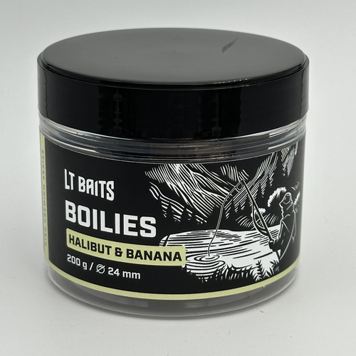 LT Baits Halibut Banana Boilies 24mm 200gr