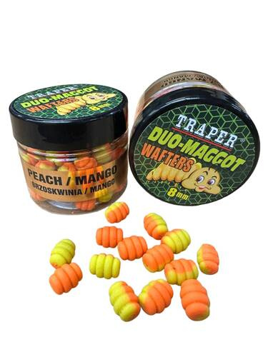 Traper Duo Color Maggot Wafters Brzoskwnia Mango 8mm