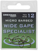 Drennan Wide Gape Specialist size 4 - Haczyki 10szt.