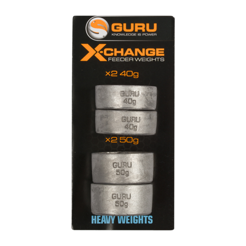 Guru X-Change Bait Up Feeder Heavy Spare Weight Pack