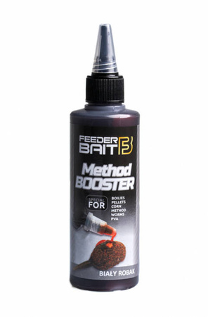 Feeder Baits Method Booster Biały Robak 100ml