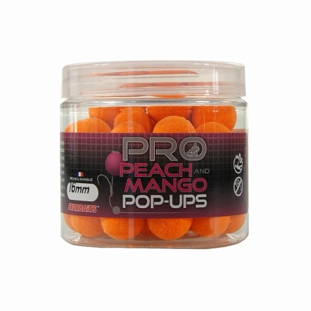 Starbaits Probiotic Peach & Mango Pop Up 16mm