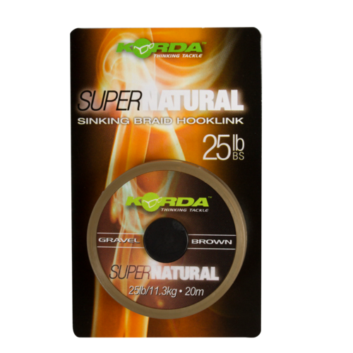 Korda Super Natural Gravel Brown 18lb 20m