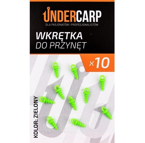 Undercarp Wkrętka do przynęt - zielony