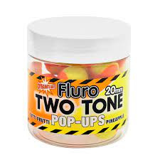 Dynamite Baits Fluoro Pop Up 2 Tone Tutti Frutti & Pineapple 20mm