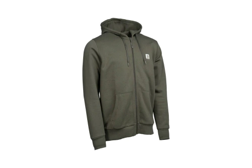 Nash Make It Happen Badge Zipped Hoody Green