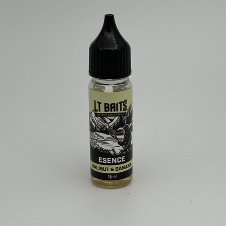 LT Baits Esence Halibut Banana 15ml