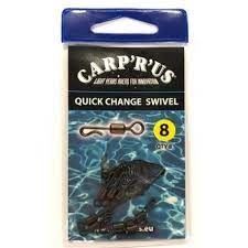 Carp'r us Quick Change Swivel Size 8
