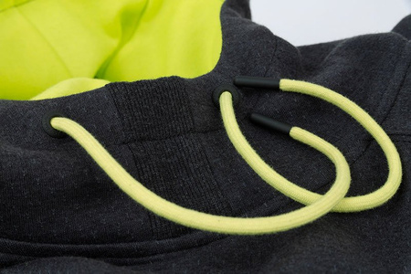 Matrix Minimal Black Marl Lime Hoody