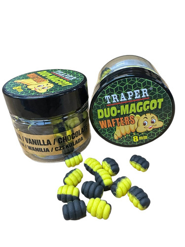 Traper Duo Color Maggot Wafters Banan Wanilia Czekolada 8mm
